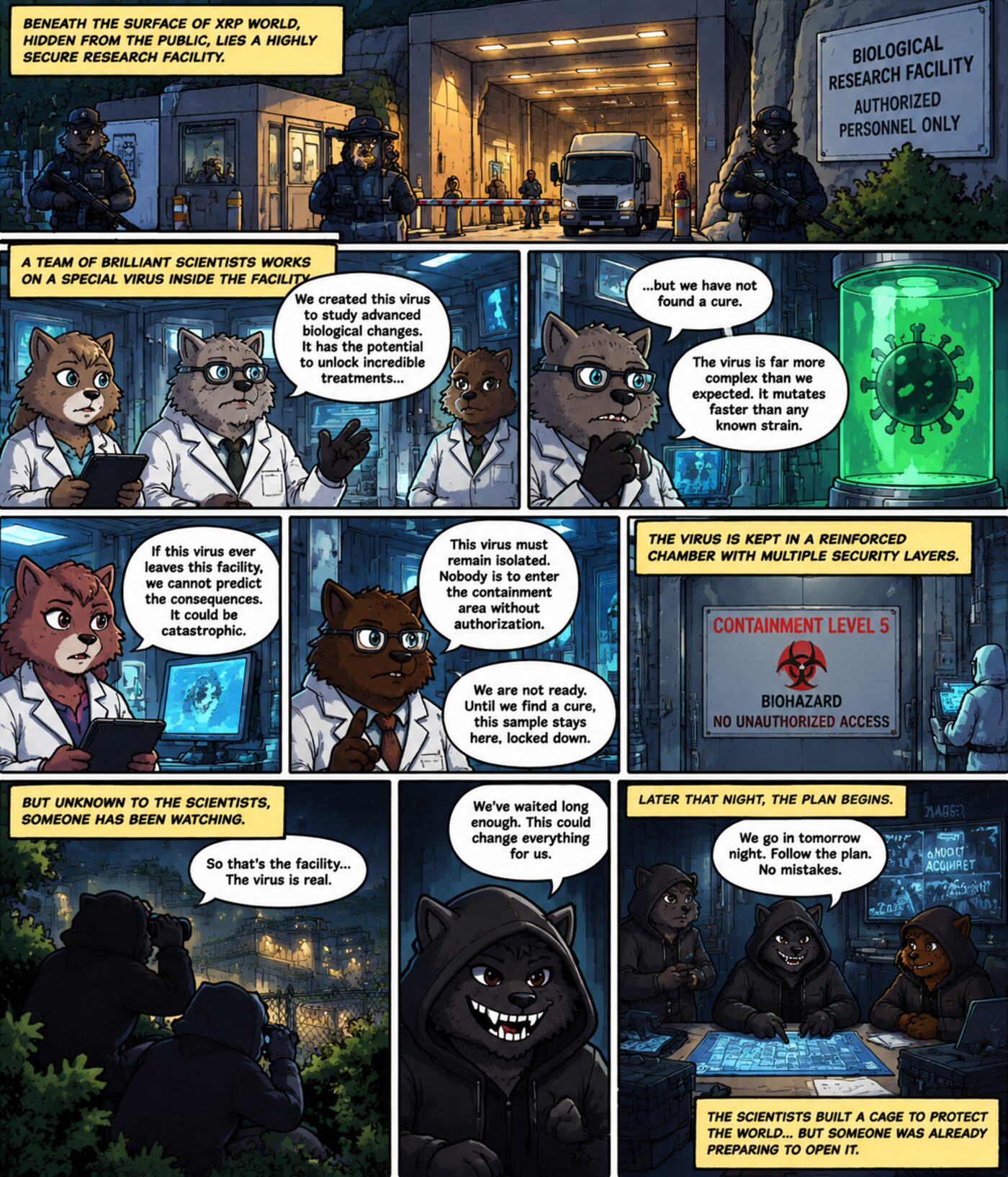Mutant Bears Comics Chapter Two, page 02