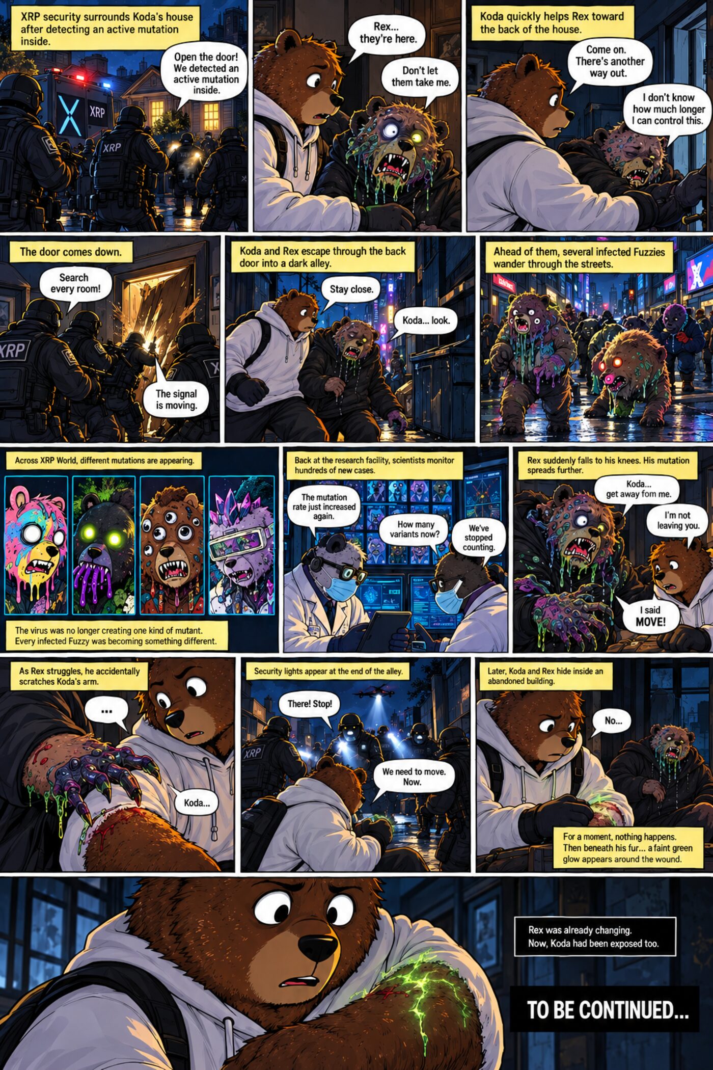 Mutant Bears Comics Chapter Ten, page 10
